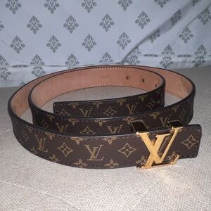 Preowned Louis Vuitton Monogram Belt